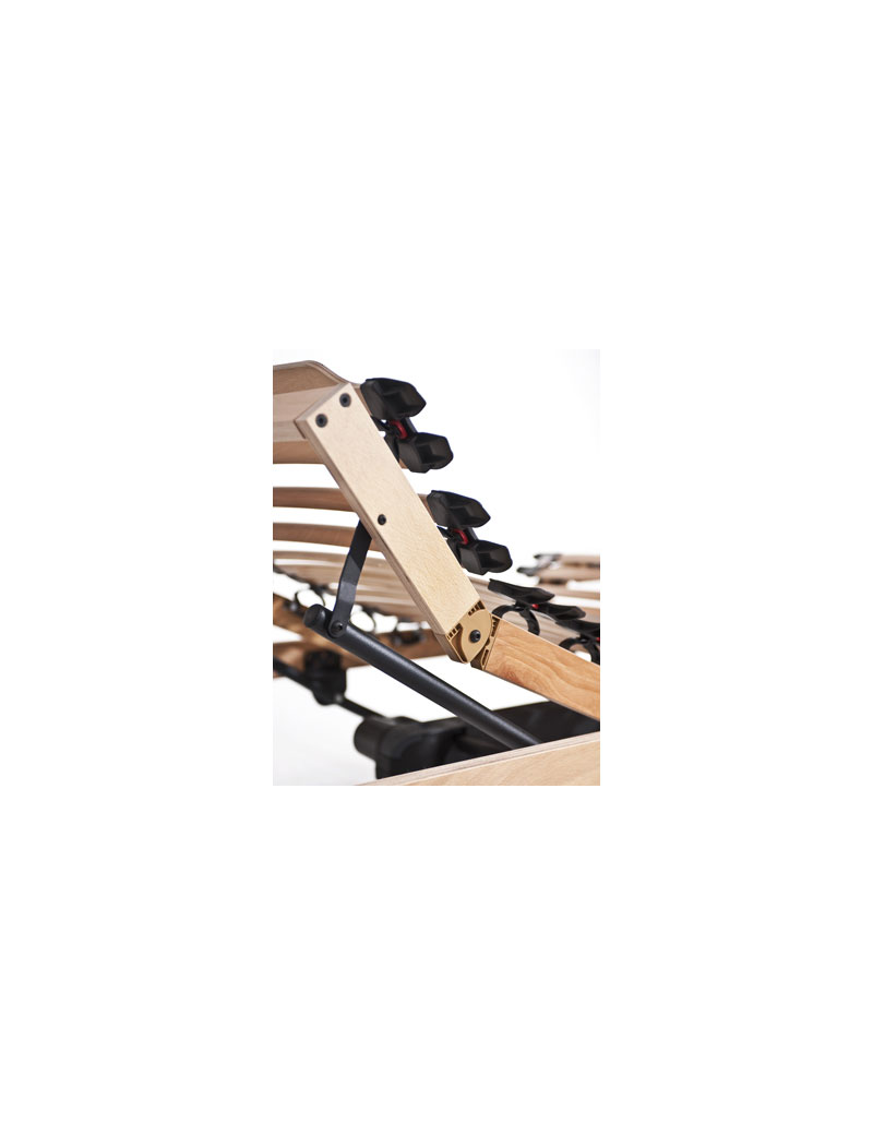 Rete motorizzata in legno anatomica dinamic
