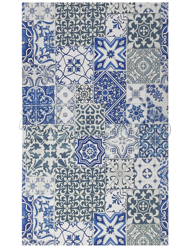 Tappeto per cucina o bagno multiuso antiscivolo Piastrelle Maiolica Tappeto per cucina o bagno multiuso antiscivolo Piastrelle Maiolica