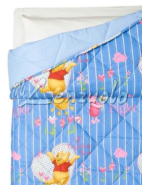 Copriletto trapuntato winnie the pooh