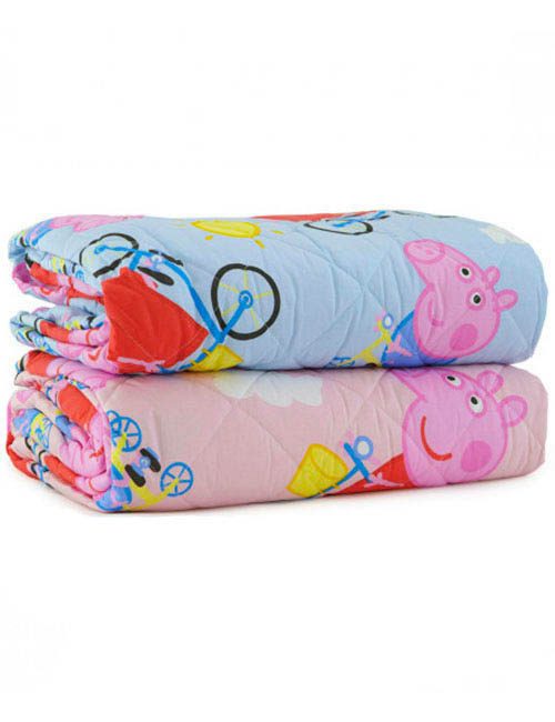 Copriletto trapuntato Trapuntino per lettino baby Peppa Pig