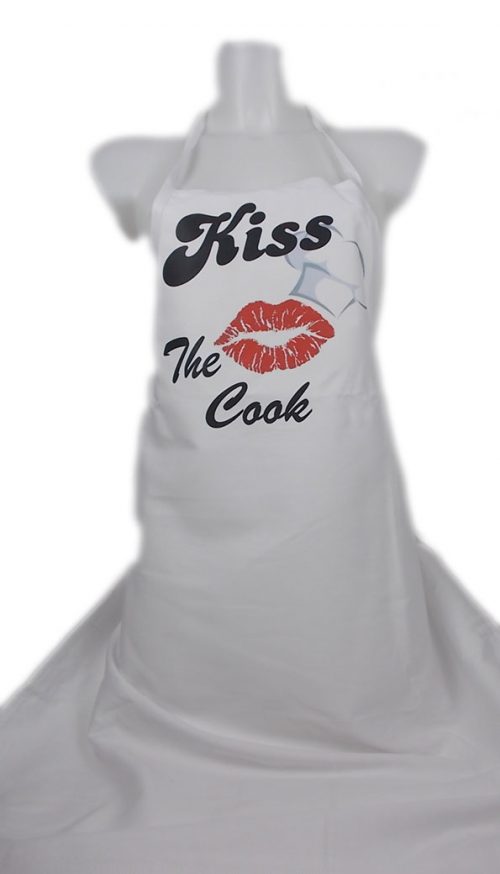 Grembiule cucina "Kiss the cook" Bacio
