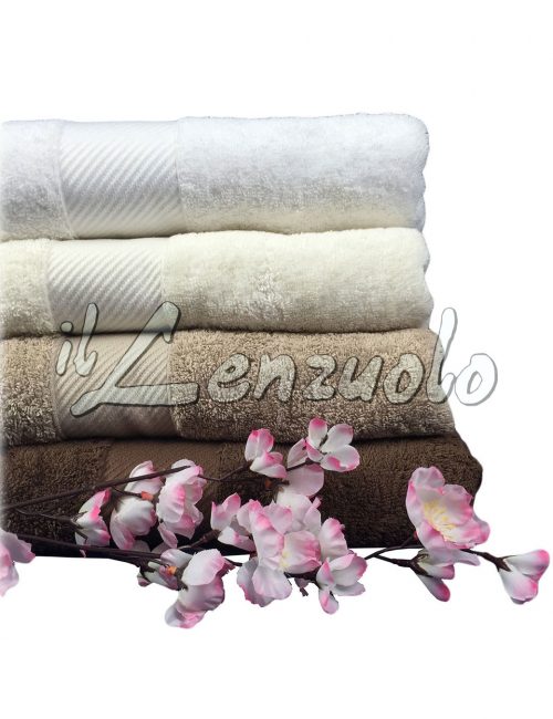 Asciugamani-spugna-set-1+1-Gabel-Mille-sfumature-beige.