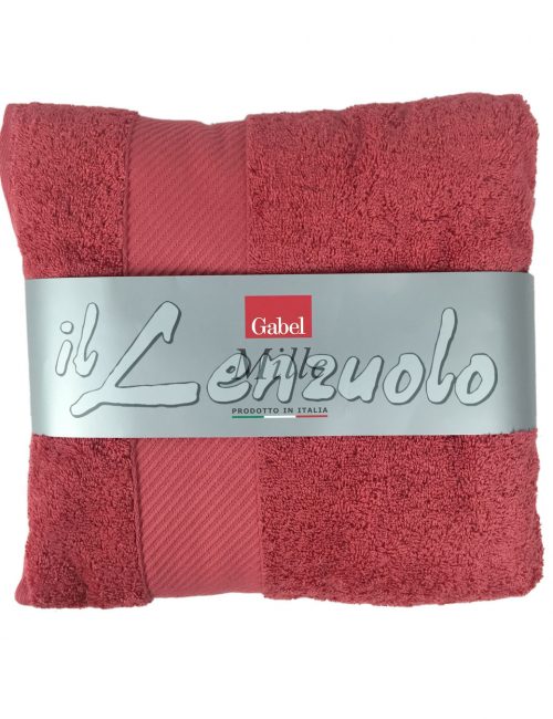 Asciugamani spugna set 1+1 Gabel Mille sfumature rosso - immagine 3