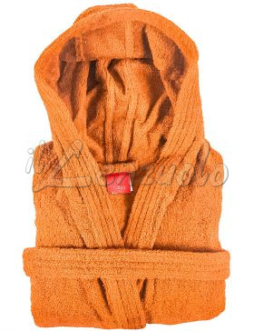 Accappatoio Gabel TINTUNITA & Co. in spugna di puro cotone - Bruciato