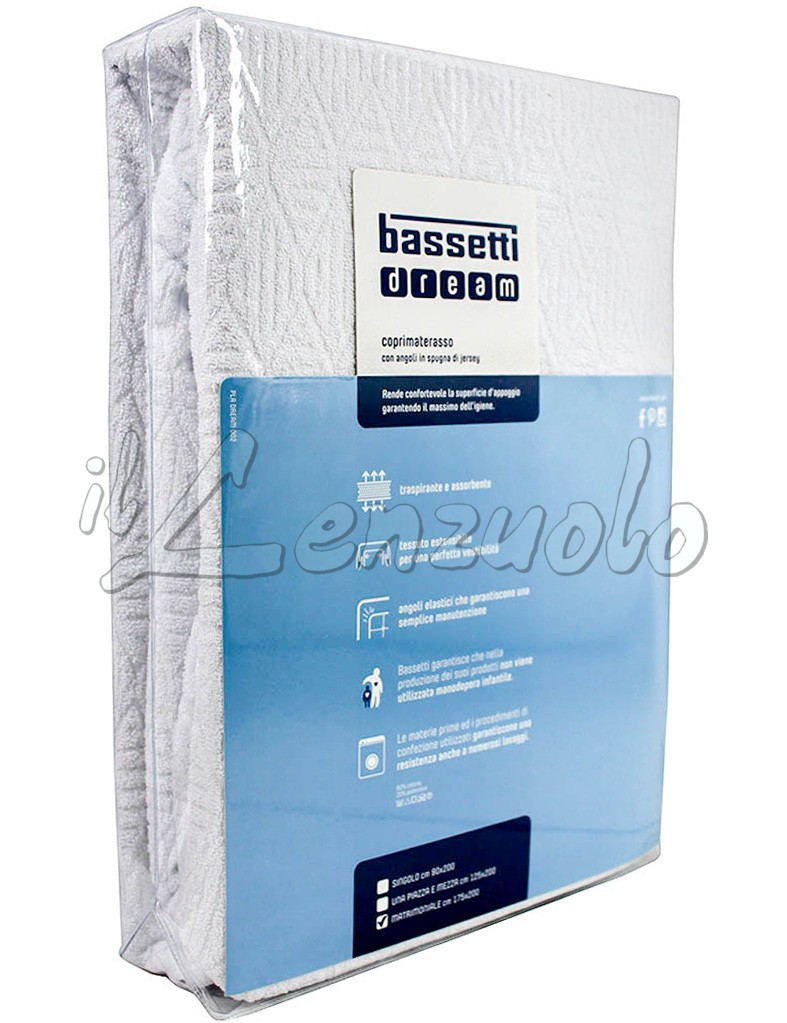 Vendita Coprimaterasso fasciato con zip 1p cm.90x200, vendita online  Coprimaterasso fasciato con zip 1p cm.90x200