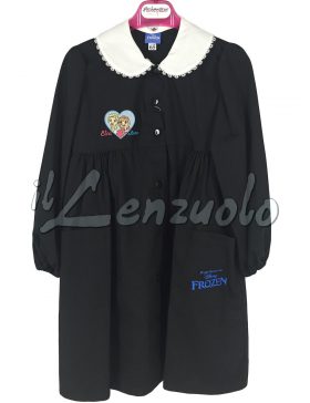 grembiule-scuola-elementare-disney-frozen-nero