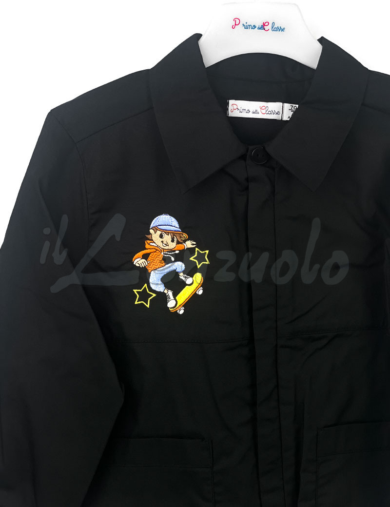grembiule-scuola-elementare-bimbo-nero-skateboard
