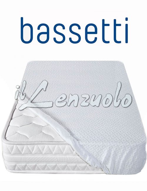 Coprimaterasso Bassetti con angoli in spugna jersey