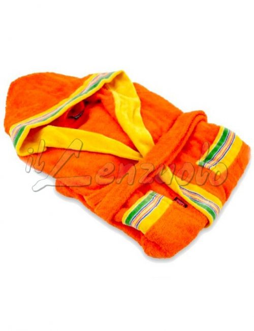 accappatoio-bambini-gabel-pongo-arancione