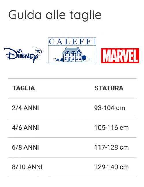 accappatoio-disney-caleffi-guida-alle-taglie