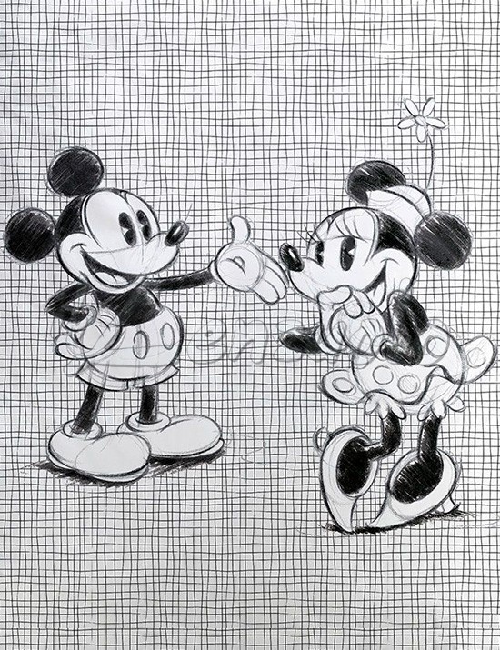 Copripiumino Matrimoniale Disney Mickey Minnie Di Caleffi