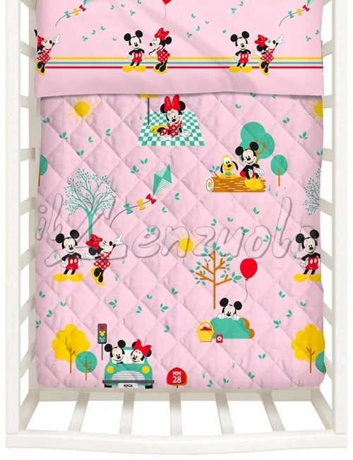 copriletto-lettino-disney-mickey-e-minnie-rosa