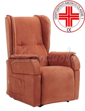 Poltrona relax ISABEL 2 motori alzapersona tecnologia Fibramed