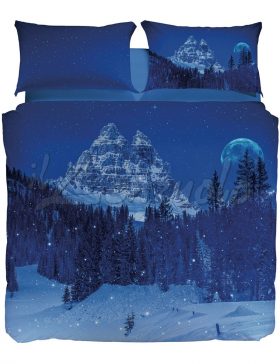 copripiumino-matrimoniale-caleffi-snow-in-the-blue-night