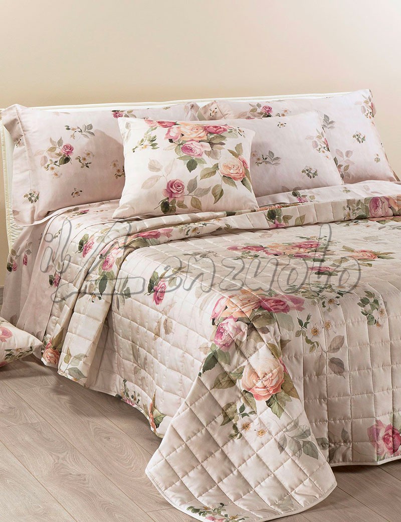 Caleffi Trapunta/Piumone matrimoniale 2 piazze Caleffi Rose e Fiori OFFERTA!!! 