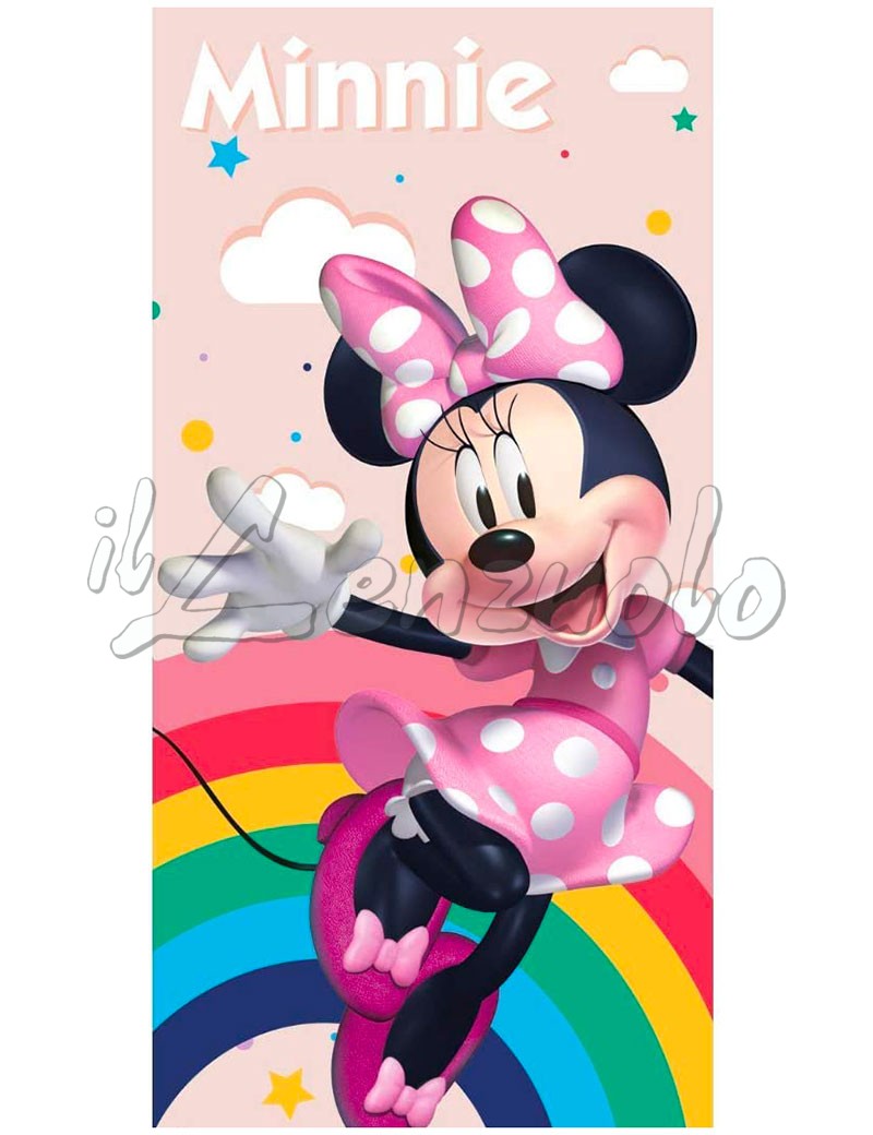 Telo mare Minnie Disney in microspugna U421 