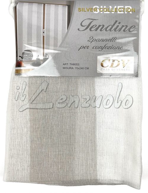Tenda pannello o coppia tende a vetro RIGHE - immagine 2