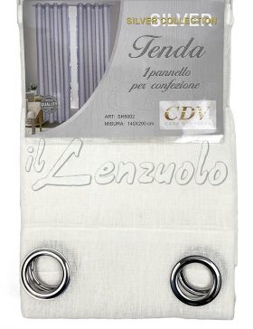 Tenda pannello TINTA UNITA con occhielli cm 140x290