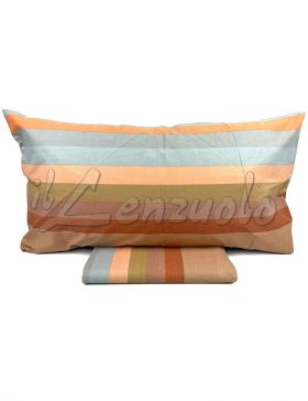 lenzuola-a-righe-white-home-arancio