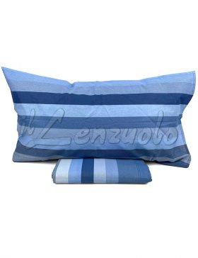 lenzuola-a-righe-white-home-blu