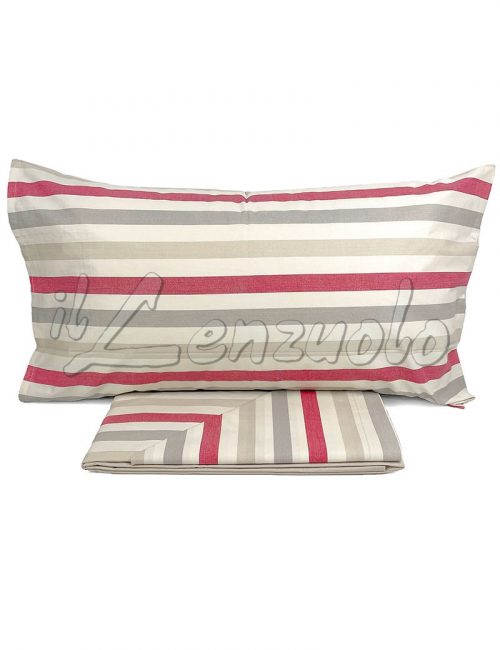 lenzuola-matrimoniali-white-home-beach-stripes-rosso