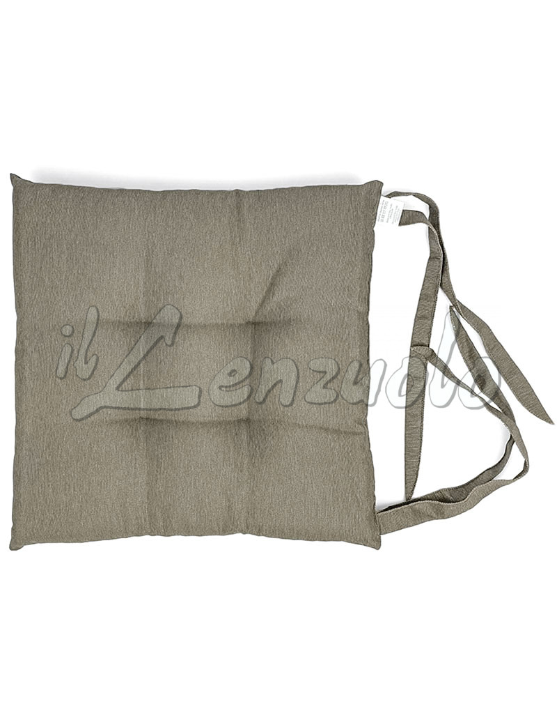 GGoty Cuscino Quadrato Per Sedia 35x35 Cm - Spesso 5/8 Cm, Antiscivolo Con Fibbie, Per Sala Da Pranzo, Ufficio E Casa (viola)