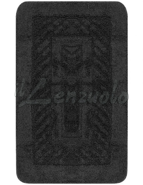 Tappeto bagno jacquard in cotone CARRE' di Gabel