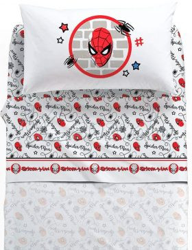 lenzuola-spiderman-caleffi-spiderman-wall