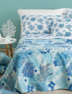 copriletto-matrimoniale-caleffi-coral-blue