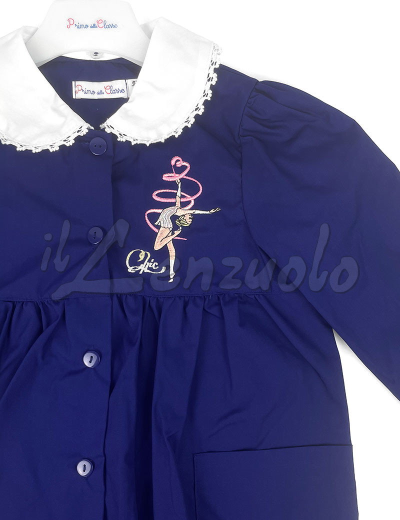 Grembiule Scuola Materna Per Bambino Primo Della Classe – Quadri Cielo, Asilo, Lunghezza Lunga
