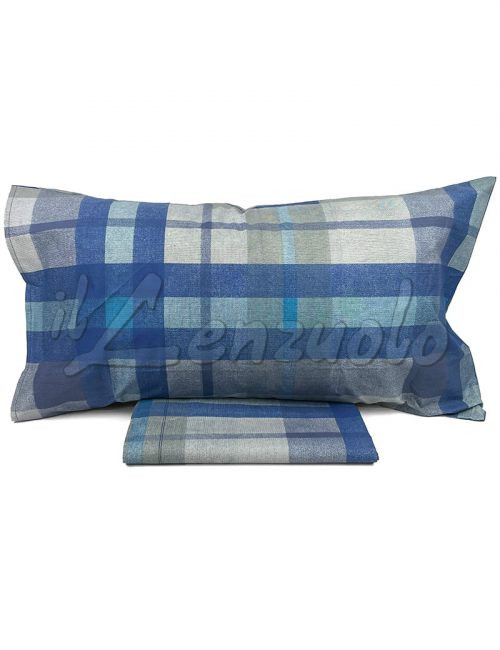 lenzuola-una-piazza-e-mezza-white-home-tartan-blu