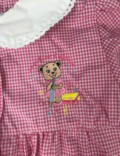 Grembiule asilo per bambina PRIMO DELLA CLASSE - immagine 3