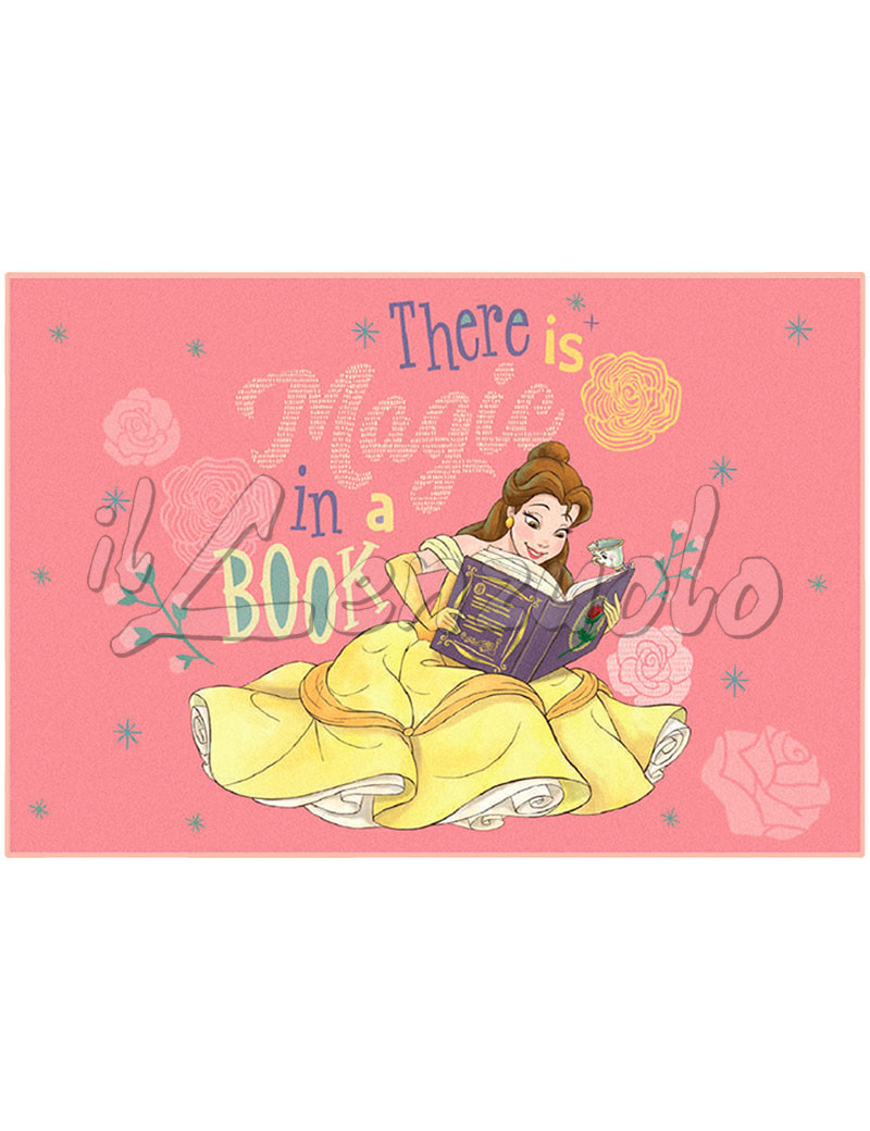 Tappeto per cameretta bambini Disney PRINCESS BELLE