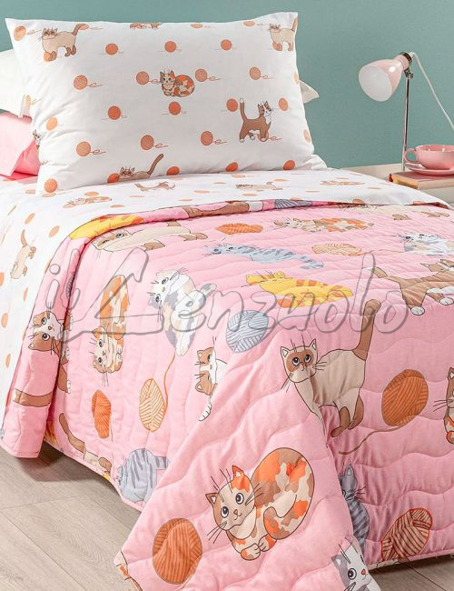 copriletto-caleffi-kids-gattini-rosa