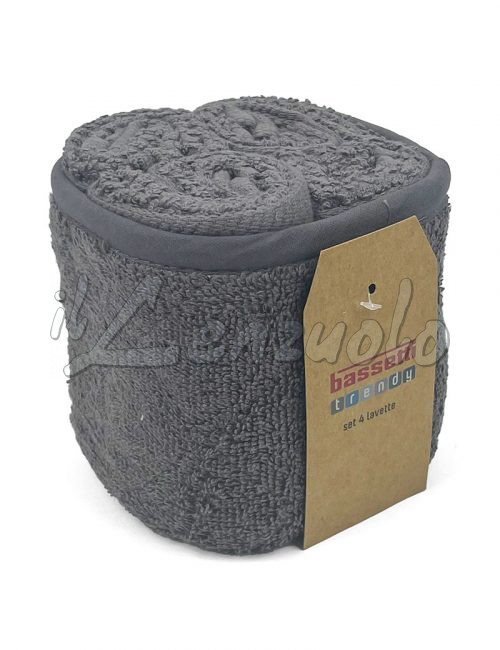 Lavette in spugna set 4 pezzi con cestino POP CORN