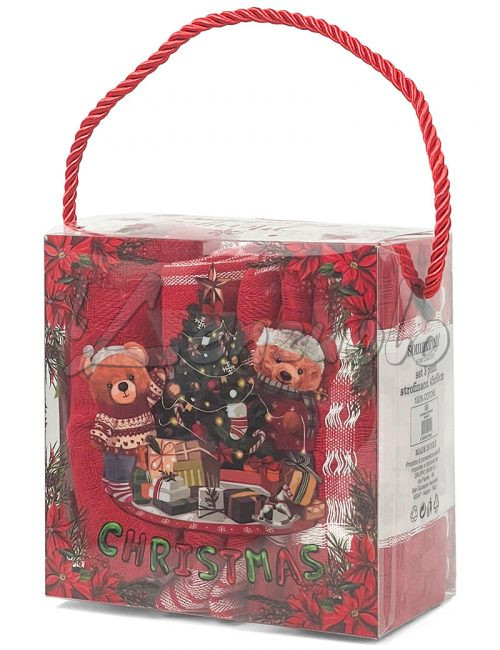 set-strofinacci-natalizi-in-scatola-con-disegno-natale-orsetti