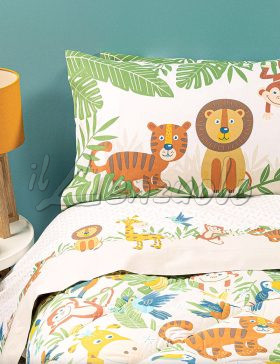 lenzuola-caleffi-kids-tropical-puro-cotone