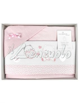 lenzuola-culla-flanella-baby-bear-nazareno-gabrielli-rosa