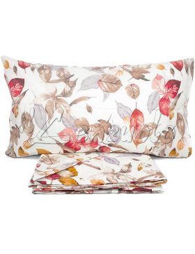lenzuola-matrimoniali-white-home-foliage-arancio