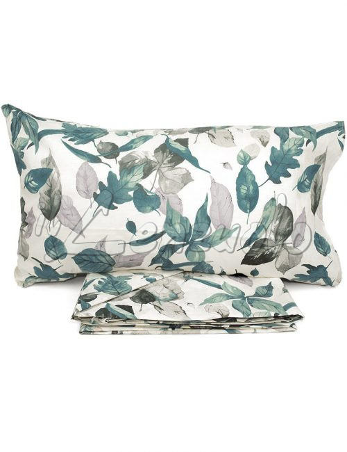 lenzuola-matrimoniali-white-home-foliage-petrolio