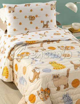 copriletto-trapuntato-caleffi-kids-gattini-naturale