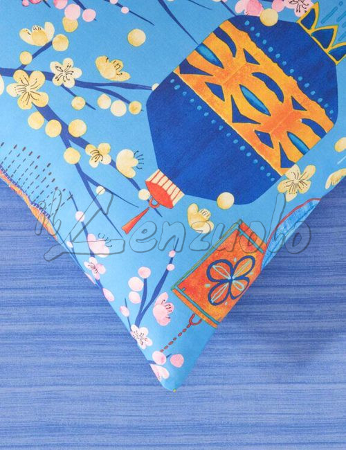 Lenzuola matrimoniali Bassetti KYOTO in puro cotone