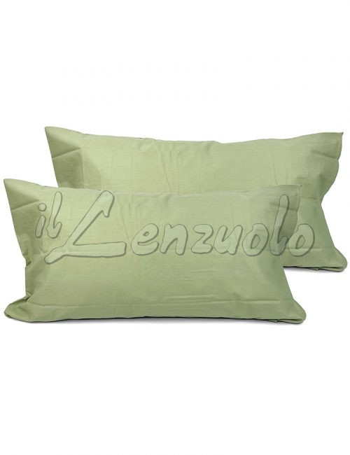 coppia-federe-puro-cotone-il-lenzuolo-basics-verde