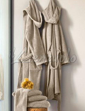 Accappatoio unisex Fazzini SQUARE in cotone