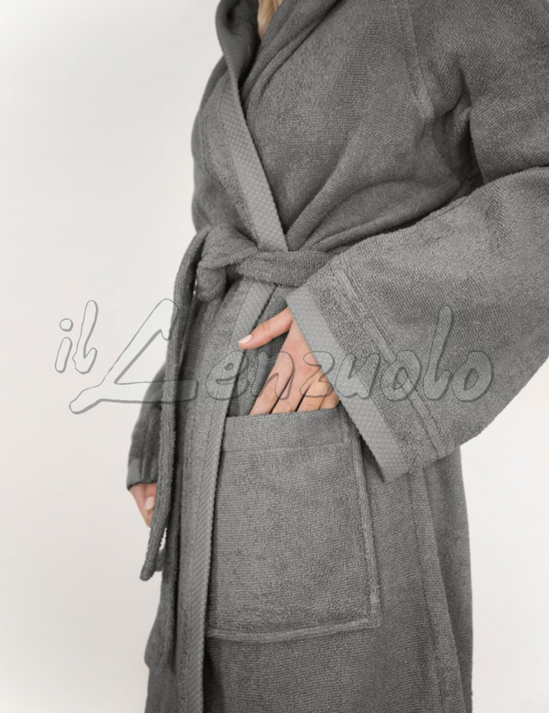 Accappatoio unisex Fazzini SQUARE in cotone