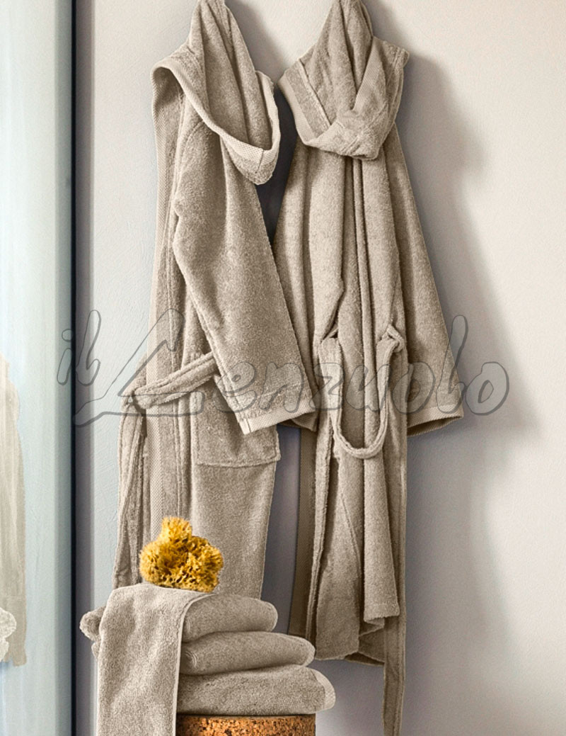 Accappatoio unisex Fazzini SQUARE in cotone