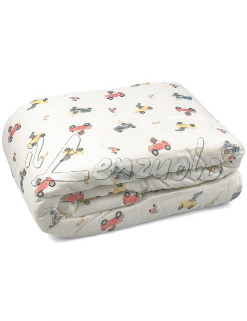 Coperta lettino in fibra di bambù imbottita CAR by Ellepi