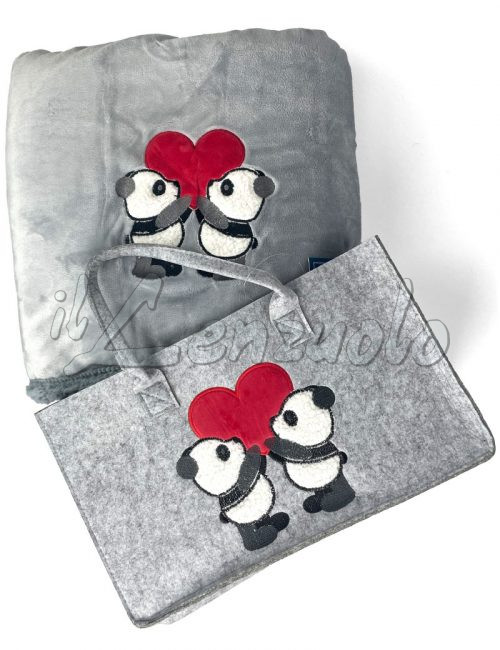 plaid-trousse-zambaiti-panda-grigio