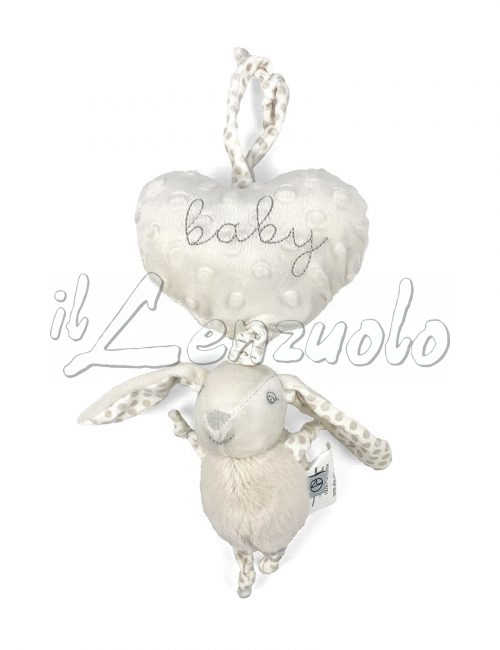 Pupazzo carillon in peluche CUORE