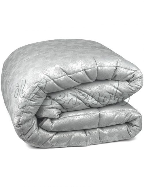 Trapunta matrimoniale Caleffi TEXTURE in raso jacquard